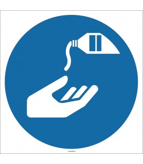 EF1723 - Ellerinizi Dezenfekte Edin İşareti/Levhası/Etiketi