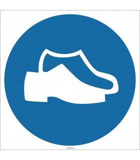EF1780 - Koruyucu Ayakkabı İşareti/Levhası/Etiketi