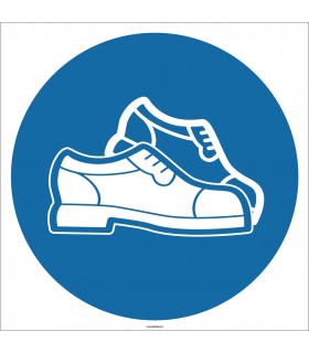 EF1781 - Koruyucu Ayakkabı İşareti/Levhası/Etiketi