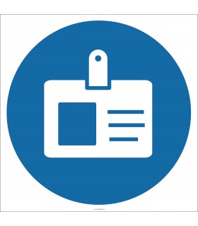 EF1850 - Yaka Kartı İşareti/Levhası/Etiketi