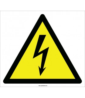 EF2095 - Dikkat Elektrik Tehlikesi İşareti