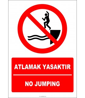 EF2260 - Türkçe İngilizce Atlamak Yasaktır, No Jumping