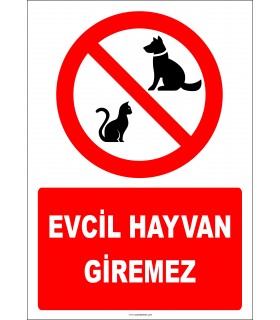 EF2464 - Evcil Hayvan Giremez