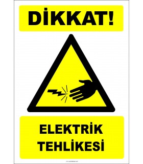 EF2775 - Dikkat! Elektrik Tehlikesi