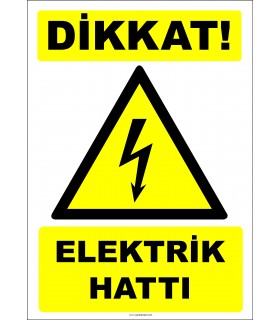 EF2958 - Dikkat! Elektrik Hattı