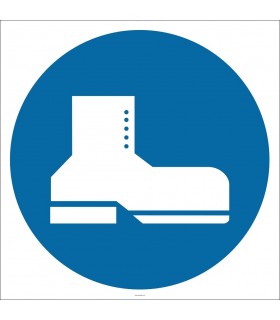 PF1133 - Koruyucu Ayakkabı Giy İşareti/Levhası/Etiketi