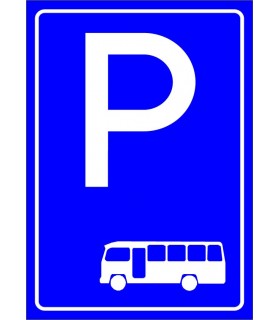 PF1524 - Minibüs Park Yeri Levhası