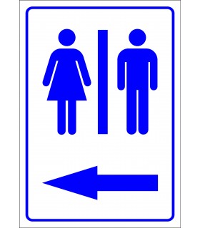 PF1722 - Kadın Erkek Tuvaletler (WC) solda