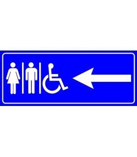 PF1632 - Kadın Erkek Engelli WC Solda
