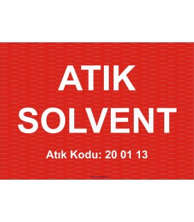 A1190 - Atık solvent, 200113