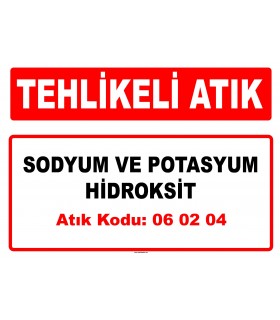 A060204 - Sodyum ve potasyum hidroksit