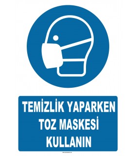 AT1347 - Temizlik Yaparken Toz Maskesi Kullanın