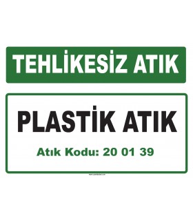 A200139-1 - Plastik Atık