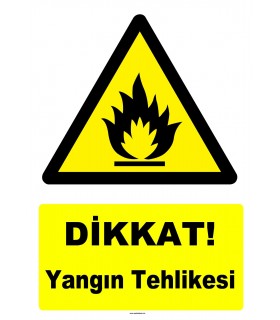 YT7169 - Dikkat yangın tehlikesi