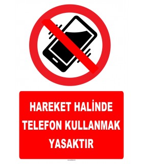 YT7790 - Hareket halinde telefon kullanmak yasaktır