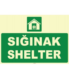 ZY1052 - Türkçe İngilizce Sığınak, Shelter