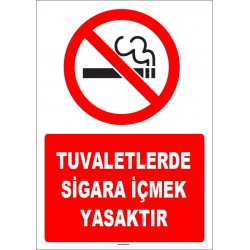 ZY1302 - Tuvaletlerde sigara içmek yasaktır