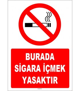 ZY1296 - Burada sigara içmek yasaktır