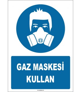 ZY1801 - Gaz Maskesi Kullan