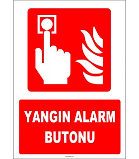 ZY1976 - ISO 7010 Yangın Alarm Butonu