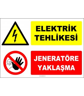 ZY2495 - Elektrik Tehlikesi, Jeneratöre Yaklaşma