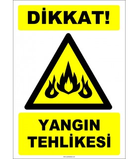 EF1311 - Dikkat! Yangın Tehlikesi
